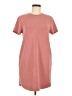 Unbranded Solid Pink Casual Dress Size M (estimated) - photo 1
