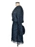 Parker Blue Casual Dress Size M - photo 5