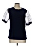 CeCe Blue Short Sleeve Top Size L - photo 1
