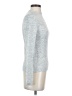 Ann Taylor Silver Turtleneck Sweater Size XS - photo 4