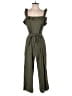 Calvin Klein Solid Green Jumpsuit Size 10 - photo 1
