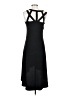 Cupio Solid Black Casual Dress Size S - photo 2
