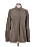 Jaeger 100% Polyester Solid Gray Long Sleeve Blouse Size 12 - photo 1