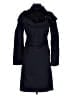 Burberry 100% Polyester Blue Trenchcoat Size 2 - photo 2