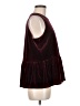 Mud Pie Burgundy Sleeveless Top Size M - photo 4