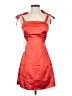 Unbranded 100% Polyester Red Cocktail Dress Size 0 - photo 1