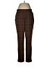 D&Co. Plaid Brown Dress Pants Size M - photo 1