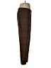 D&Co. Plaid Brown Dress Pants Size M - photo 4