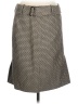 Ann Taylor Houndstooth Gray Brown Formal Skirt Size 10 - photo 1