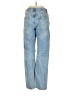 We the Free 100% Cotton Hearts Blue Jeans Size 25 waist - photo 2
