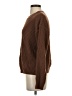 Unbranded 100% Acrylic Solid Brown Pullover Sweater Size S - photo 5