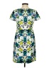 Talbots Print Green Cocktail Dress Size 2 (petite) - photo 2