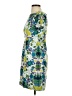 Talbots Print Green Cocktail Dress Size 2 (petite) - photo 5
