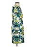 Talbots Print Green Cocktail Dress Size 2 (petite) - photo 4