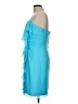 Jordan 100% Polyester Blue Cocktail Dress Size 10 - photo 5