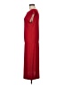 Talbots Solid Red Casual Dress Size M - photo 5
