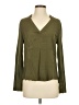Porridge Green Long Sleeve Blouse Size Sm (1) - photo 1