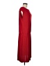 Talbots Solid Red Casual Dress Size M - photo 4