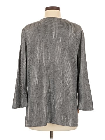 Knitted & Knotted 3/4 Sleeve T-Shirt (view 2)
