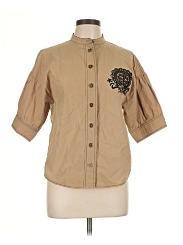 Twinset 3/4 Sleeve Button-Down Shirt (view 1)