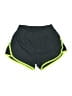 Unbranded 100% Polyester Color Block Green Athletic Shorts Size XS - photo 1