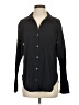 Splendid Solid Black Long Sleeve Button-Down Shirt Size S - photo 1