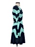 rue21 Chevron-herringbone Teal Casual Dress Size S - photo 4