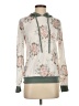 Shein Floral Ivory Pullover Hoodie Size S - photo 1
