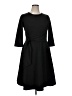 Unbranded Solid Black Casual Dress Size XL - photo 1