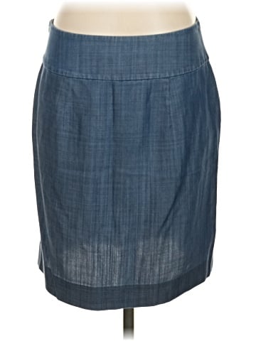 Ann Taylor Denim Skirt (view 2)
