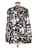 Current Air Silver Black Long Sleeve Blouse Size M (estimated) - photo 2