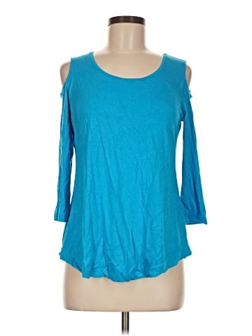 JM Collection 3/4 Sleeve T-Shirt (view 1)