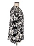 Current Air Silver Black Long Sleeve Blouse Size M (estimated) - photo 4