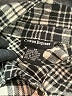 Cotton Express Plaid Black Long Sleeve Button-Down Shirt Size M - photo 7