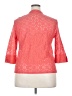 Ruby Rd. Orange 3/4 Sleeve Button-Down Shirt Size 18 - photo 2