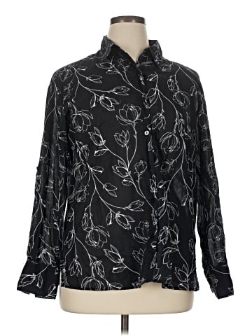 First Issue by Liz Claiborne Long Sleeve Blouse (view 1)