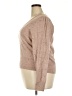 Madewell Metallic Pink Tan Pullover Sweater Size XXL - photo 5