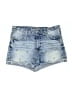 Wallflower Stars Blue Denim Shorts Size 9 - photo 1