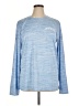 Nike 100% Polyester Blue Long Sleeve T-Shirt Size XL - photo 1