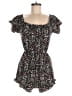 No Comment Floral Black Casual Dress Size M - photo 1