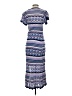 Jessica Simpson 100% Polyester Blue Casual Dress Size XS - photo 2