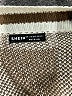 Shein 100% Acrylic Checkered-gingham Brown Pullover Sweater Size L - photo 7
