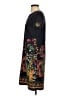 Merona 100% Polyester Print Black Casual Dress Size XS - photo 5