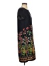 Merona 100% Polyester Print Black Casual Dress Size XS - photo 4