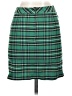 Zara Basic Plaid Green Casual Skirt Size XS - photo 2