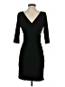 Brigitte Solid Black Cocktail Dress Size 4 - photo 2