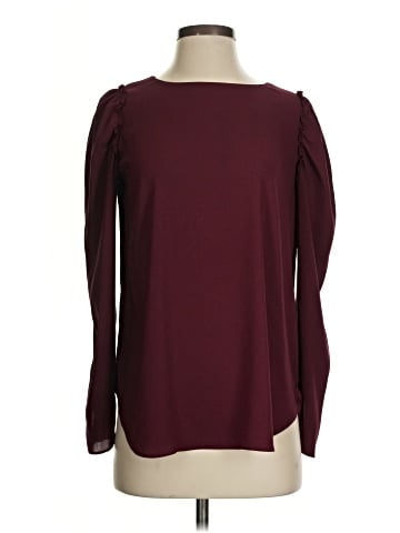 Ann Taylor Long Sleeve Blouse (view 1)