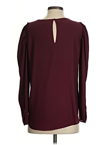 Ann Taylor Long Sleeve Blouse (view 2)