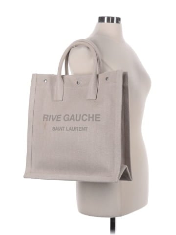 Saint Laurent Canvas Rive Gauche North South tote bag (view 2)