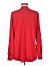 Calvin Klein 100% Polyester Red Long Sleeve Blouse Size M - photo 2